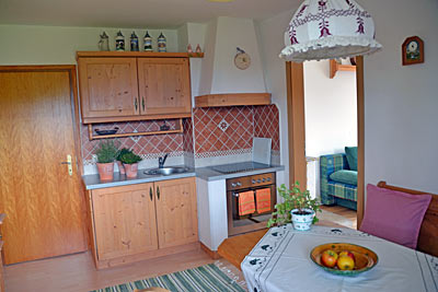 Küche Fewo Untersberg